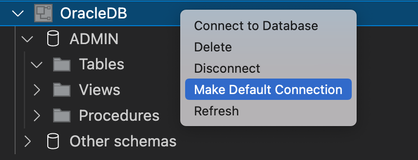 Database management with Database Explorer