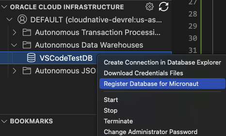 Oracle Autonomous Database support